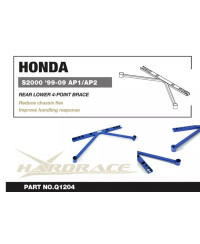 RENFORT CHASSIS 4 POINTS HONDA S2000 1999-2009 - HARDRACE 