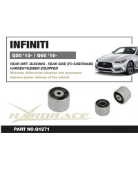 SILENT BLOC DIIFERENTIEL ARRIERE NISSAN SKYLINE/ INFINITI Q50, Q60 - HARDRACE