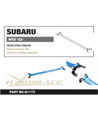 BARRE ANTI RAPPROCHEMENT ARRIERE SUBARU WRX - HARDRACE