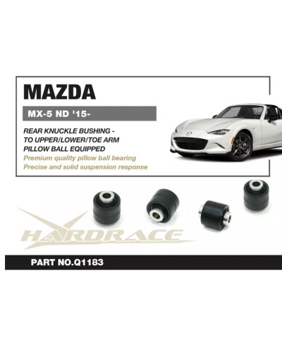 SILENT BLOC FUSEE ARRIERE MAZDA MX-5 ND - HARDRACE 