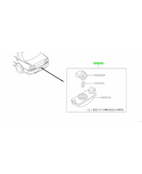 ECLAIRAGE PLAQUESKYLINE R34 NISSAN