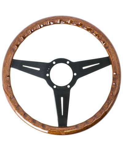 VOLANT CLASSIC ND34 EN BOIS, BRANCHES NOIRES, TULIPÉ 25MM - NARDI