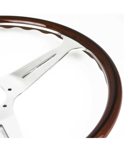 VOLANT ND39 CLASSIC EN BOIS, BRANCHES CHROMÉES, TULIPÉ 25MM - NARDI