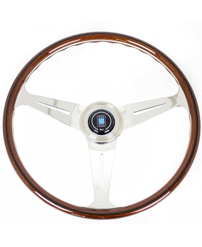 VOLANT ND39 CLASSIC EN BOIS, BRANCHES CHROMÉES, TULIPÉ 25MM - NARDI