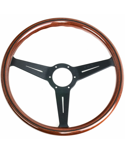 VOLANT ND36 CLASSIC EN BOIS, BRANCHES NOIRES, TULIPÉ 25MM- NARDI