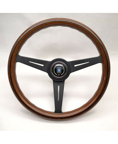 VOLANT ND36 CLASSIC EN BOIS, BRANCHES NOIRES, TULIPÉ 25MM- NARDI