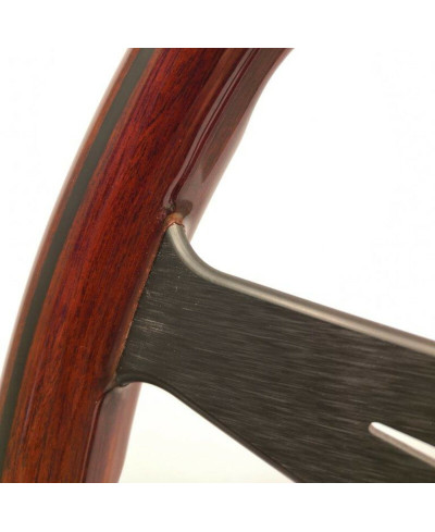 VOLANT ND36 CLASSIC EN BOIS, BRANCHES NOIRES, TULIPÉ 25MM- NARDI