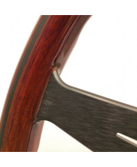 VOLANT ND36 CLASSIC EN BOIS, BRANCHES NOIRES, TULIPÉ 25MM- NARDI