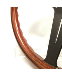 VOLANT ND36 CLASSIC EN BOIS, BRANCHES NOIRES, TULIPÉ 25MM- NARDI