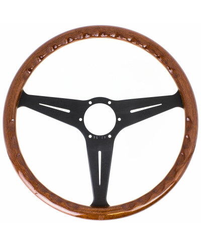 VOLANT ND39 CLASSIC EN BOIS, BRANCHES NOIRES, TULIPÉ 30MM- NARDI