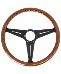 VOLANT ND39 CLASSIC EN BOIS, BRANCHES NOIRES, TULIPÉ 30MM- NARDI