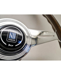 VOLANTND36 CLASSIC EN BOIS, BRANCHES CHROMÉES, TULIPÉ 25MM- NARDI