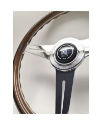 VOLANTND36 CLASSIC EN BOIS, BRANCHES CHROMÉES, TULIPÉ 25MM- NARDI