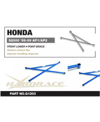 BARRE RENFORT CHASSIS 4 POINTS HONDA S2000 - HARDRACE 