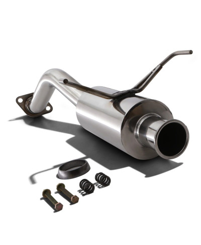 SILENCIEUX INOX HONDA CIVIC EP3 2.0 TYPE R 00-05 - JAPSPEED