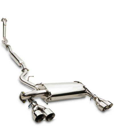 LIGNE TURBO BACK SYSTEM SUBARU IMPREZA GRB WRX STI 08-14 - JAPSPEED