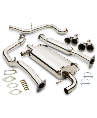 LIGNE TURBO BACK SYSTEM SUBARU IMPREZA GRB WRX STI 08-14 - JAPSPEED