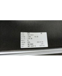 SET 2 JANTES EMOTION GT5 18" X 9.0" ET30 5X114.3 GTS WORK WHEELS