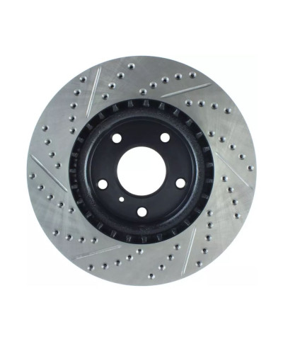 SET DISQUES AVANT PREMIUM PERCÉS ET RAINURÉS NISSAN 350Z 2002-2009 - STOPTECH