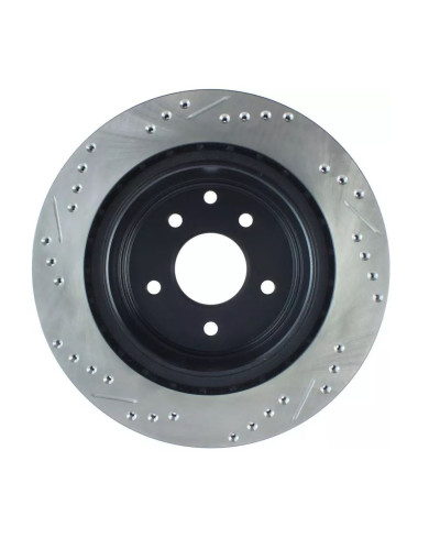 SET DISQUES AVANT PREMIUM PERCÉS ET RAINURÉS NISSAN 350Z 2002-2009 - STOPTECH 