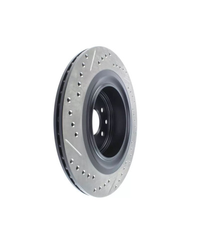 SET DISQUES ARRIÈRE PREMIUM 350X20 PERCÉS ET RAINURÉS NISSAN 370Z 2009-2021 - STOPTECH 