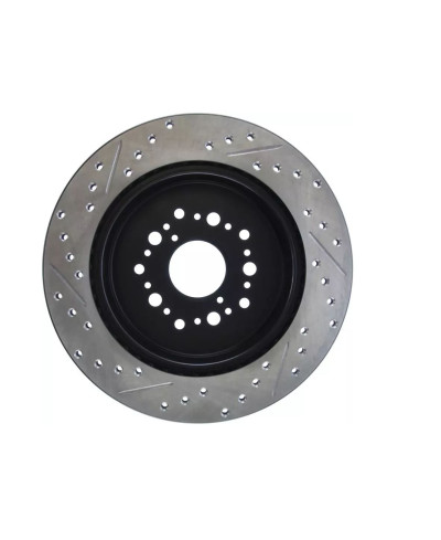SET DISQUES ARRIÈRE PREMIUM 306.7X15.9 PERCÉS ET RAINURÉS TOYOTA SUPRA MK4 93-02 - STOPTECH 