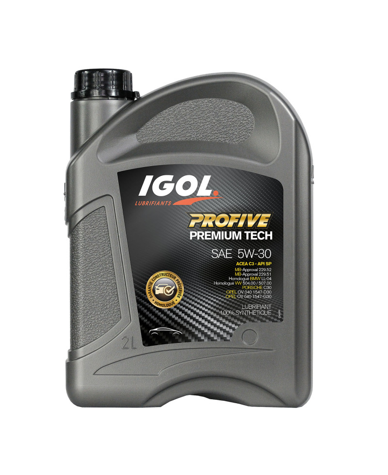 HUILE MOTEUR PROFIVE PREMIUM TECH 5W30 C3 IGOL - 2L