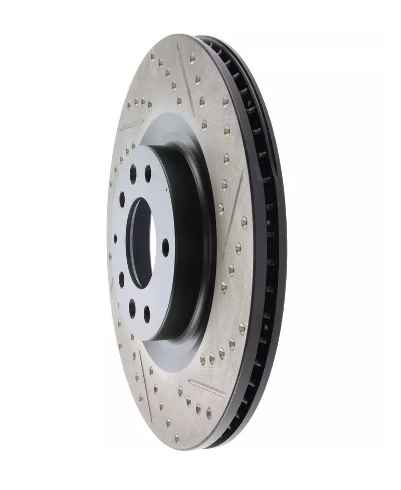 SET DISQUES PREMIUM AVANT 323X24 PERCÉS ET RAINURÉS MAZDA RX8 2002-2012 - STOPTECH 