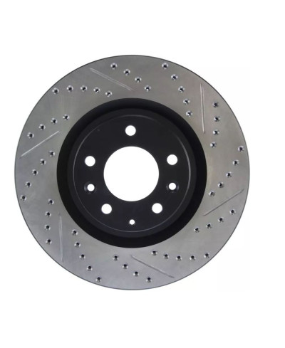 SET DISQUES PREMIUM AVANT 323X24 PERCÉS ET RAINURÉS MAZDA RX8 2002-2012 - STOPTECH 