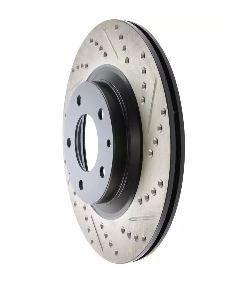 SET DISQUES ARRIÈRE PREMIUM 301X18.2 PERCÉS ET RAINURÉS MAZDA RX8 2002-2012 - STOPTECH 