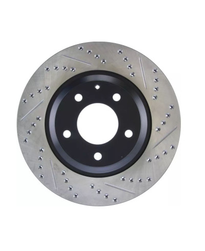 SET DISQUES ARRIÈRE PREMIUM 301X18.2 PERCÉS ET RAINURÉS MAZDA RX8 2002-2012 - STOPTECH 