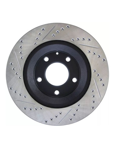SET DISQUES ARRIÈRE PREMIUM 301X18.2 PERCÉS ET RAINURÉS MAZDA RX8 2002-2012 - STOPTECH 