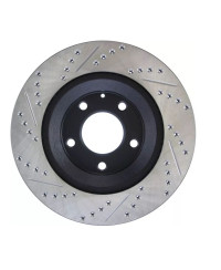 SET DISQUES ARRIÈRE PREMIUM 301X18.2 PERCÉS ET RAINURÉS MAZDA RX8 2002-2012 - STOPTECH 