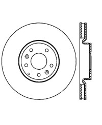 SET DISQUES AVANT PREMIUM 323X24 PERCÉS MAZDA RX8 2002-2012 - STOPTECH 