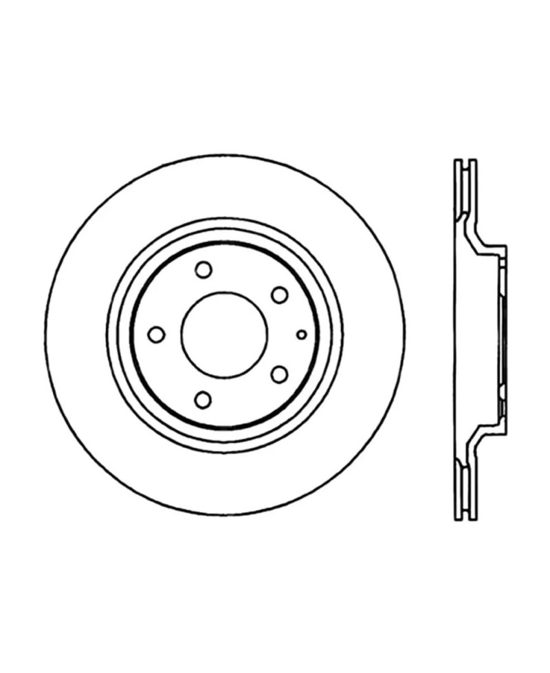 SET DISQUES ARRIÈRE PREMIUM 301X18.2 PERCÉS MAZDA RX8 2002-2012 - STOPTECH 