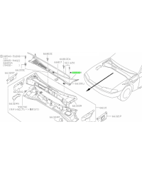 BAIE DE PARE-BRISE SYLYNE R32 NISSAN