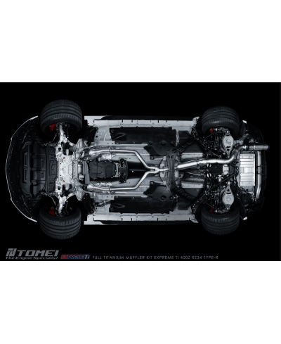 CATBACK TITANE EXPREM TI TYPE R NISSAN 400Z TOMEI