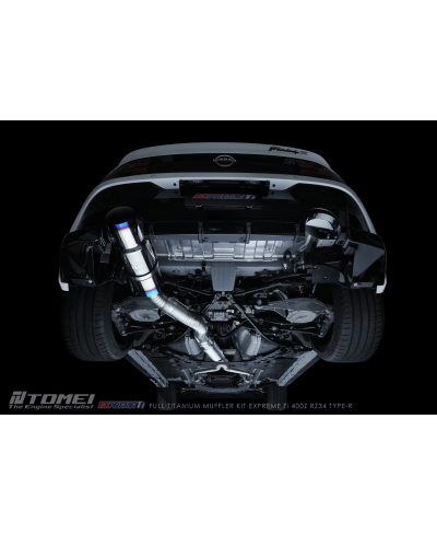 CATBACK TITANE EXPREM TI TYPE R NISSAN 400Z TOMEI