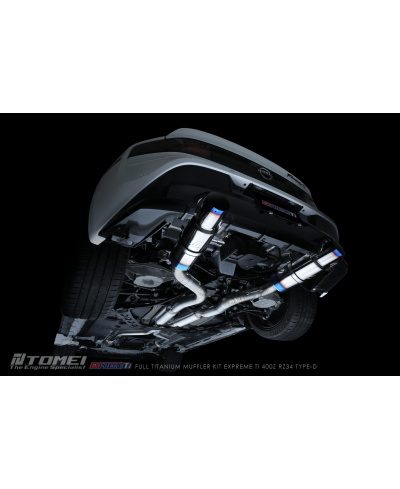 CATBACK TITANE EXPREM TI TYPE R NISSAN 400Z TOMEI