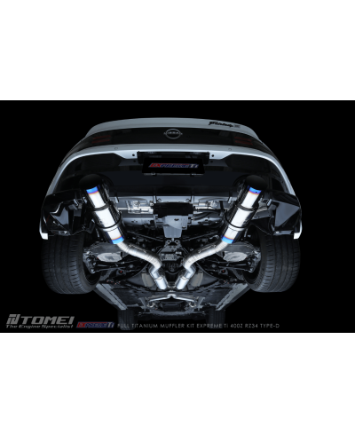 CATBACK TITANE EXPREM TI TYPE R NISSAN 400Z TOMEI