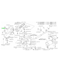 JOINT DOWNPIPE ECHAPPEMENT S13 CA18DET NISSAN