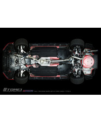 KIT COMPLET SILENCIEUX TITANE EXPREME TI TYPE R (SINGLE) SUBARU WRX 2022+ - TOMEI