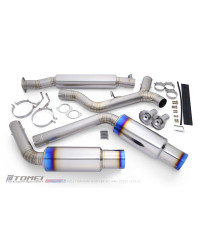 KIT COMPLET SILENCIEUX TITANE EXPREME TI TYPE D (DUAL) SUBARU WRX 2022+ - TOMEI