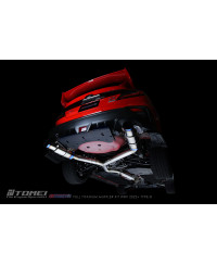KIT COMPLET SILENCIEUX TITANE EXPREME TI TYPE D (DUAL) SUBARU WRX 2022+ - TOMEI
