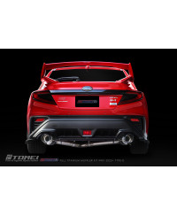 KIT COMPLET SILENCIEUX TITANE EXPREME TI TYPE D (DUAL) SUBARU WRX 2022+ - TOMEI