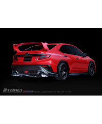 KIT COMPLET SILENCIEUX TITANE EXPREME TI TYPE D (DUAL) SUBARU WRX 2022+ - TOMEI