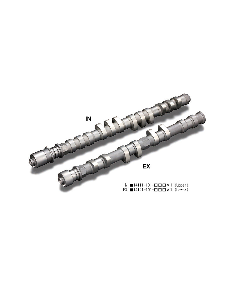 ARBRES A CAME TOYOTA LEVIN, TRUENO AE101/AE111 4AG- 5 SOUPAPES - TODA RACING 