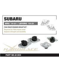 SUPPORTS MOTEUR SWAP FA24 SUBARU WRX/LEVORG - HARDRACE