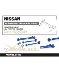 KIT SUPPRESSION HICAS NISSAN SKYLINE R33 GTST R34 GTT - HARDRACE