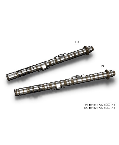 ARBRES A CAMES HONDA CIVIC TYPE R - INTEGRA TYPE R - ACCORD EURO-R - K20A -TODA RACING